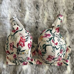 Cacique Floral Lightly Lined full Bra 38DD
